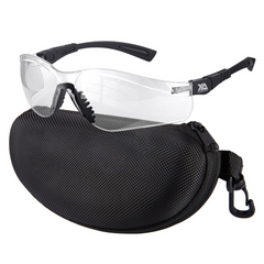 xaegistac Shooting Glasses Anti-fog Shooting Range Eye Protection, Adjustable Safety Glasses with Zipper Hard Case