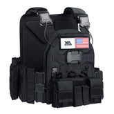 xaegistac Tactical Vest -Adjustable Modular Design for Outdoor, Hunting, and Security