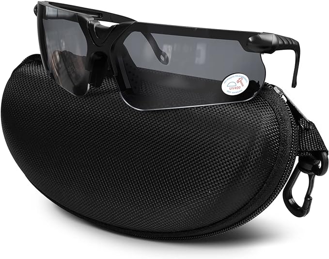 Xaegistac Shooting Glasses with Case Anti Fog Hunting Safety Glasses for Men Women