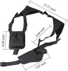 Shoulder Holster Xaegistac Airsoft Holsters General Vertical Gun Holster Adjustable for Most Kinds of Pistols