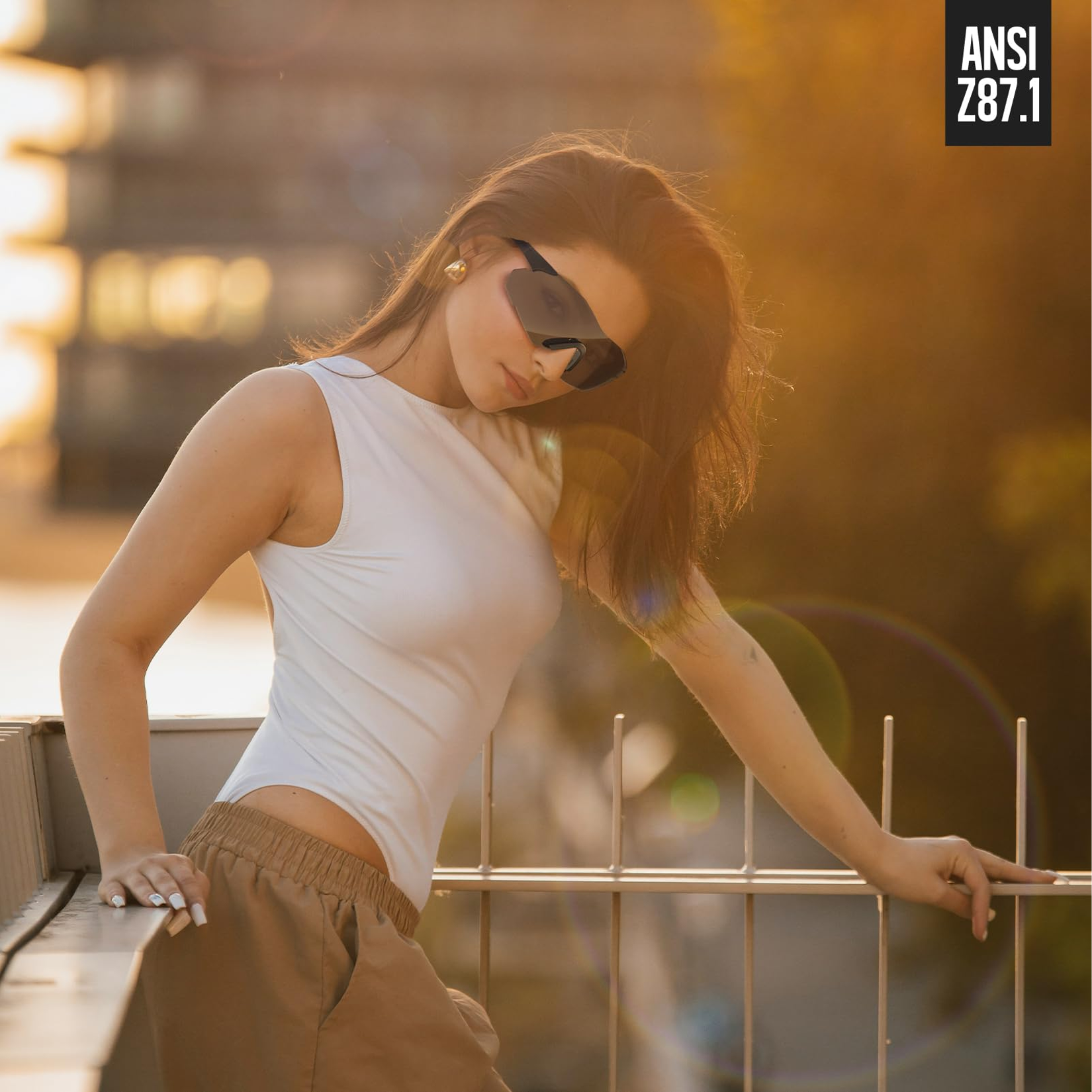 xaegistac Safety Glasses-Anti Fog Shooting Glasses, Wide field of View, Soft Nose Pad for Shooting, Hunting, Airsoft Outdoors