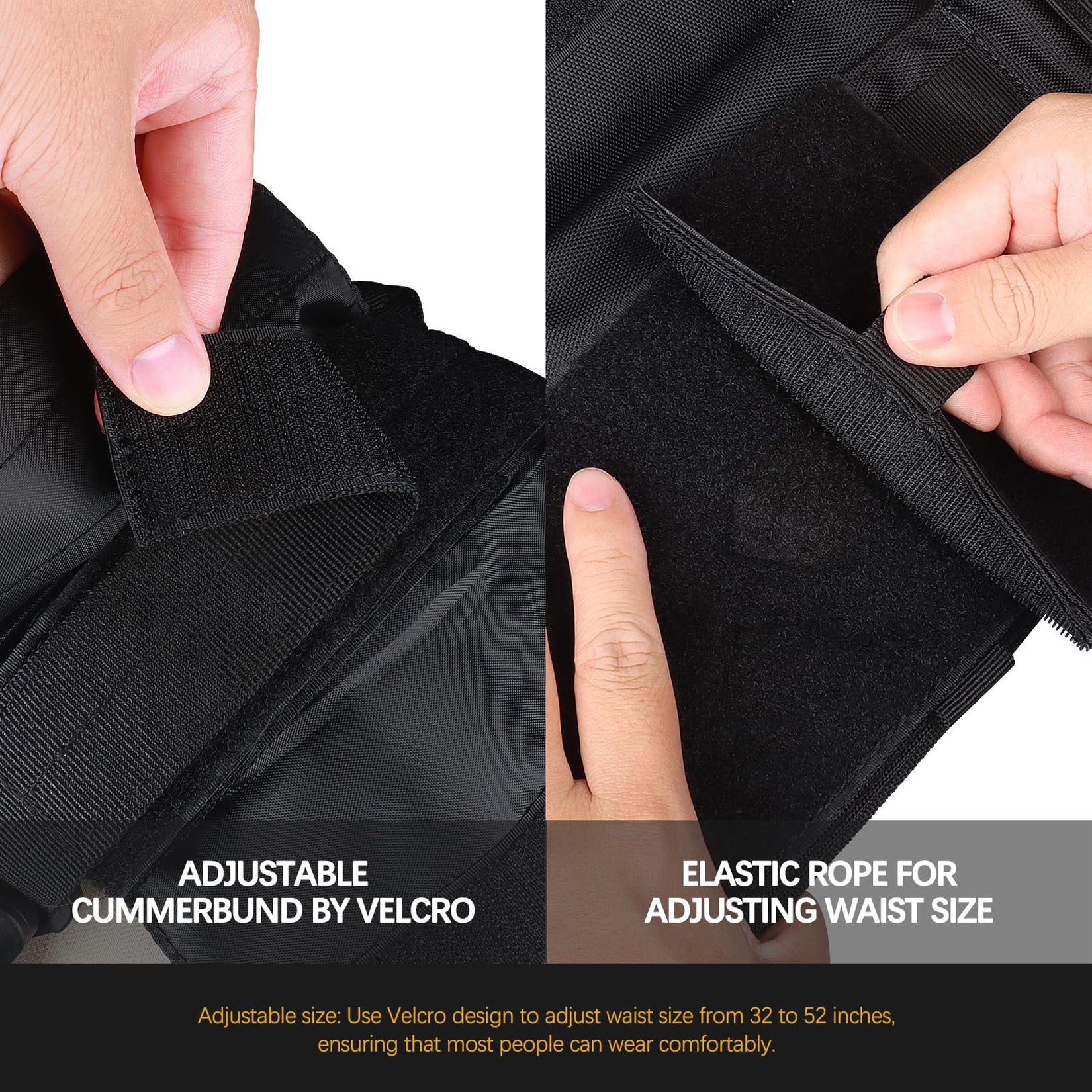 xaegistac Tactical Vest -Adjustable Modular Design for Outdoor, Hunting, and Security